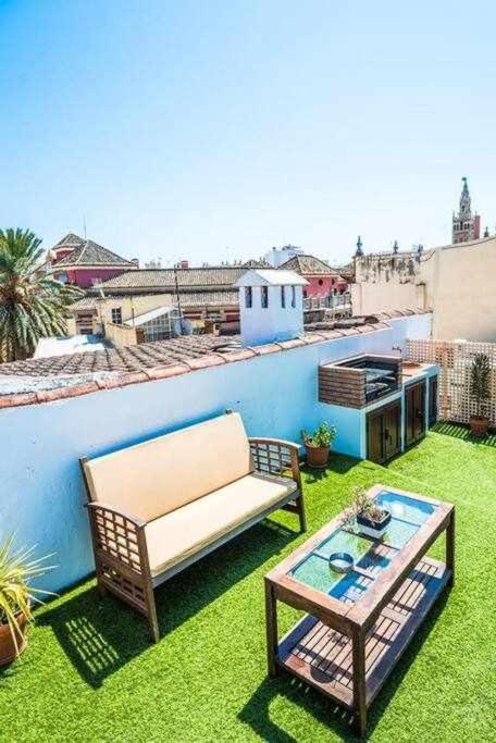 Atico Con Piscina Junto Catedral De Sevilla Dış mekan fotoğraf